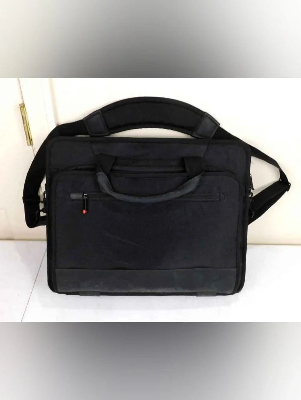 Black Men's Briefcase Laptop Bag - IBM Thinkpad Vintage